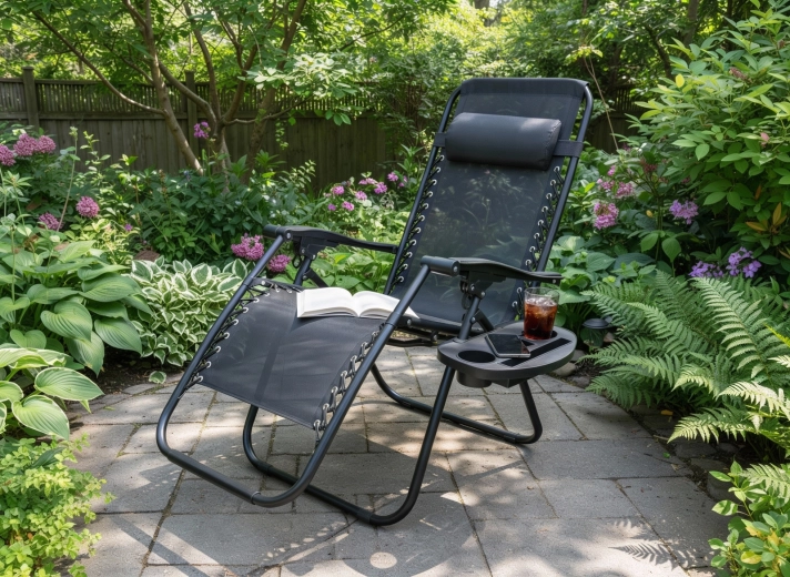 Odnímatelný boční stolek s držákem