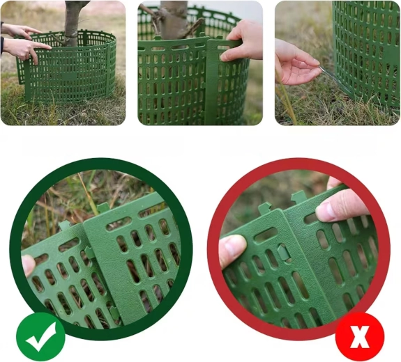 Snadná instalace kolem kmene