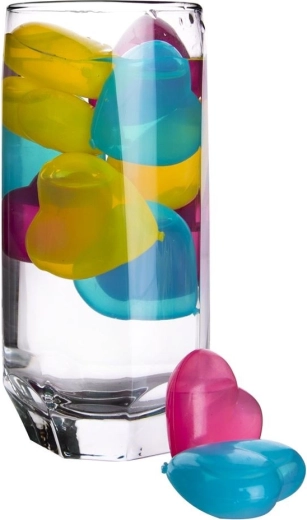 Stylový tvar srdce a zářivé barvy