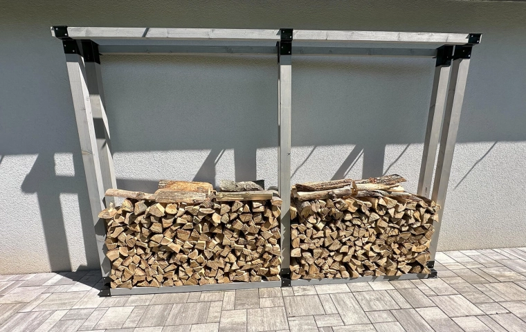 Stabilní a vzdušné skladování dřeva