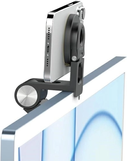 Uchytitelný na monitor i notebook