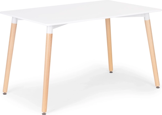 Moderní obdélníkový stůl 120x80 cm pro jídelnu, obývací pokoj, kuchyň ModernHome