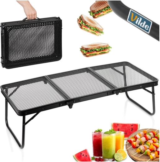 Složený do kufříku s madlem