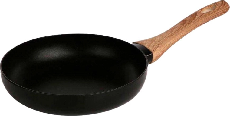 Pohodlná rukojeť v dekoru dřeva