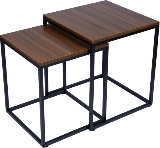 Loftový industriální design v dekoru ořech