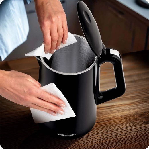 Snadné čištění a bezpečný provoz