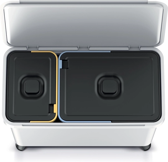 Dvě samostatné nádoby pro rychlé třídění