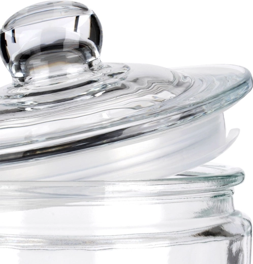 Těsnící skleněné víko pro delší čerstvost