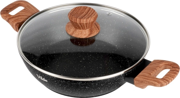 Skleněná poklice s parním ventilem