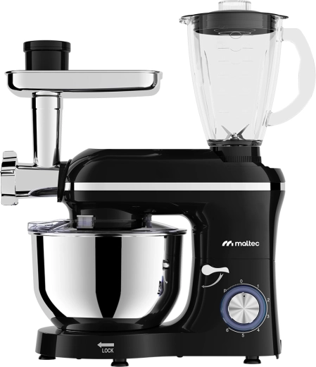 MalTec kuchyňský robot MaltecChef 5000W s mixérem a mlýnkem na maso