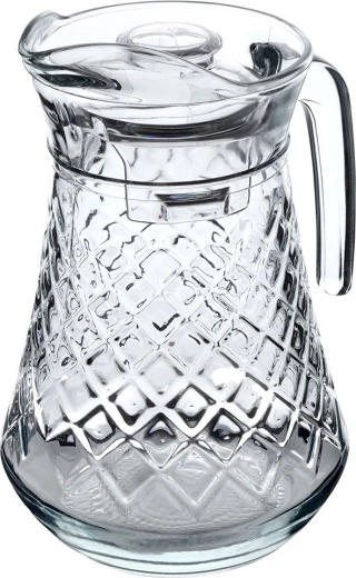 Silné sklo s dekorativním reliéfem