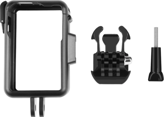 Puluz ochranný rám s cold shoe pro DJI Osmo Action 5 Pro/4/3 (černý)
