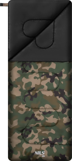 Dekový spací pytel NILS Camp camo
