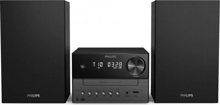 philips mikrosystém tam3505m2 kompaktní stereo s dab+, cd, bluetooth 5.4 a usb