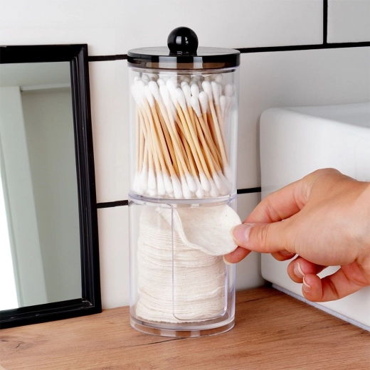 Čirý akryl pro snadnou kontrolu obsahu