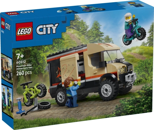 LEGO City dodávka s horskými koly