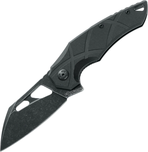 Fox Knives Edge Atrax zavírací kapesní nůž 8 cm stonewash černý G10