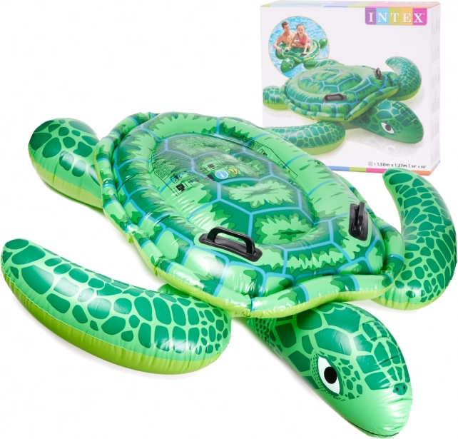 Nafukovací matrace želva INTEX pro děti s úchyty 150cm