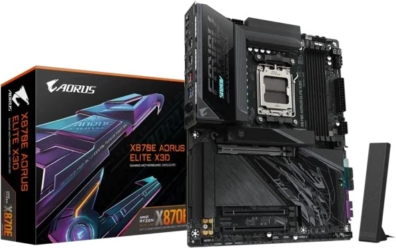 Základní deska Gigabyte X870E AORUS Elite X3D