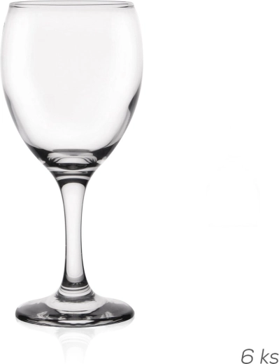 Sklenice na víno Empire 340 ml (6 ks)
