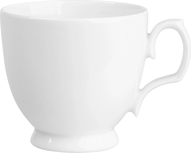 MariaPaula klasyka bílý porcelánový šálek na cappuccino 350 ml