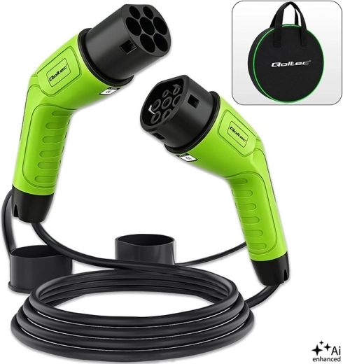 Nabíjecí kabel pro elektromobily Type 2, 11 kW, 16 A, 5 m