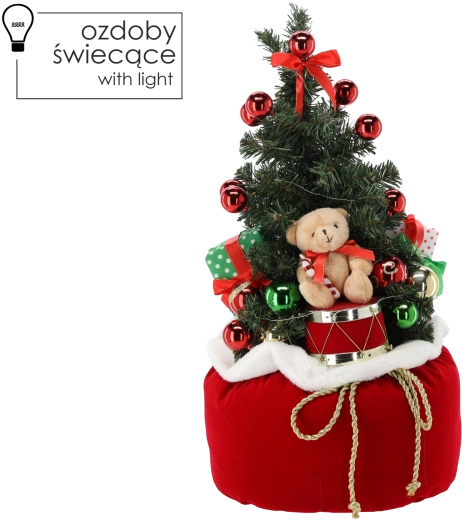 Stabilní textilní základna v dárkovém stylu