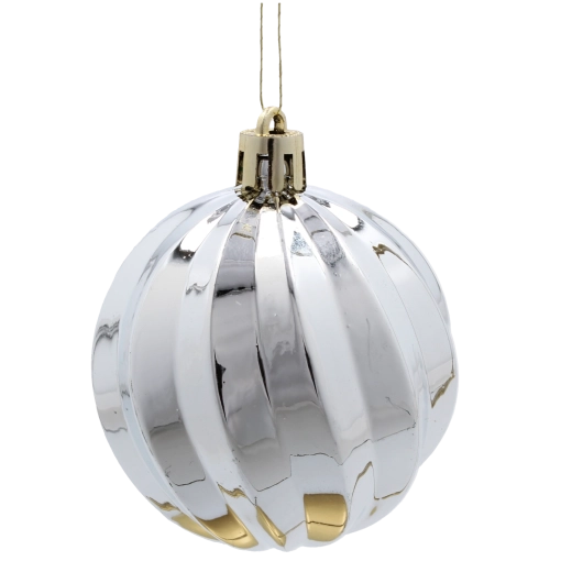 Stylové žebrování s metalickým leskem