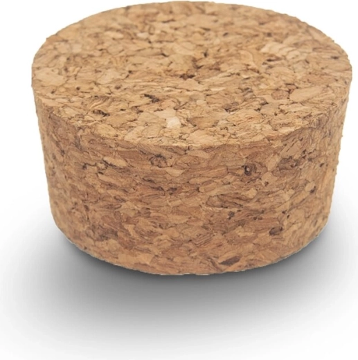 Kuželová korková zátka z přírodního korku 4,8/4,4 × 2,4 cm (2 ks)