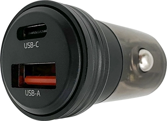 Solight rychlonabíječka do auta 30 W USB-C + USB-A - 1 kus