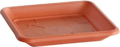 Čtvercová miska pod květináč 34 × 34 cm