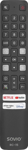 Univerzální náhradní dálkový ovladač pro televize TCL Smart TV RC-15