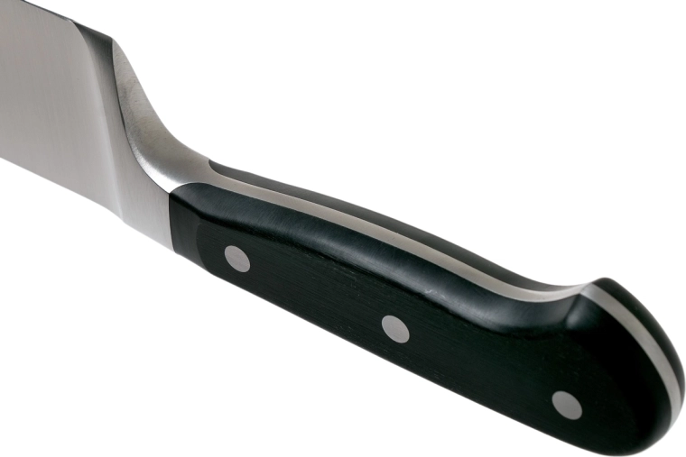 Plná čepel procházející rukojetí (full tang)