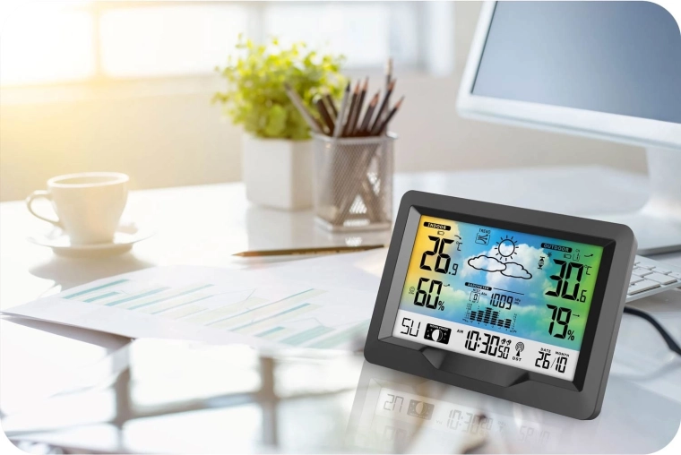 Jasný barevný displej a snadné čtení