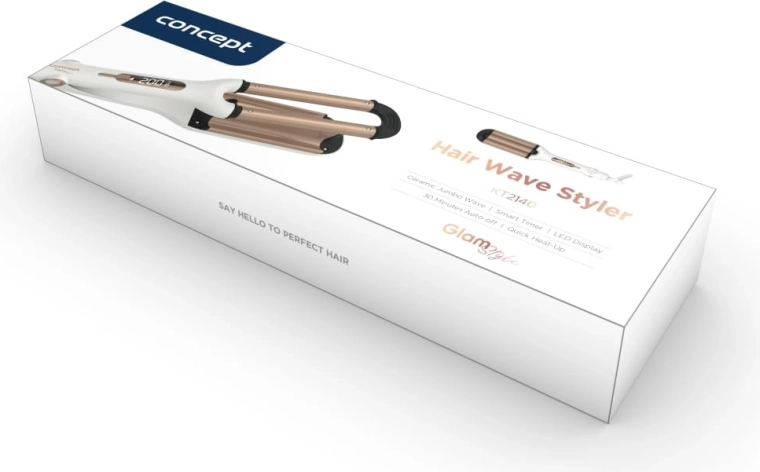 LED displej a 9 teplot pro každý typ vlasů