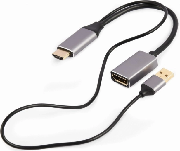 Adaptér HDMI na DisplayPort 4K 60Hz USB-A