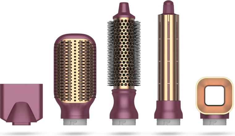 Styling 5 v 1: sušení, uhlazení, objem i lokny