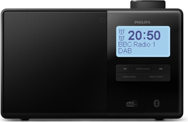Přenosné radiobudík PHILIPS TAR5600 s DAB+, FM a Bluetooth