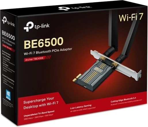Třípásmové Wi-Fi 7 s rychlostí až 6 452 Mb/s