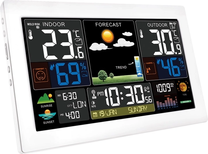 Kompletní přehled o počasí i domácím klimatu