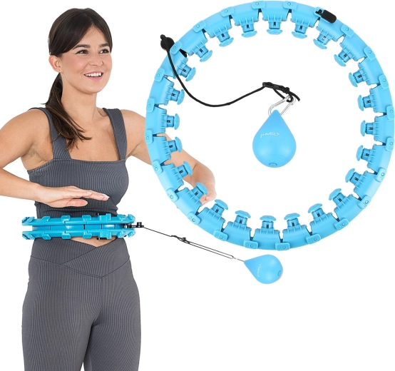 Nastavitelná chytrá obruč s masážními výstupky