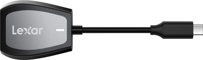 Lexar dvouslotová čtečka paměťových karet SD a microSD s USB-C