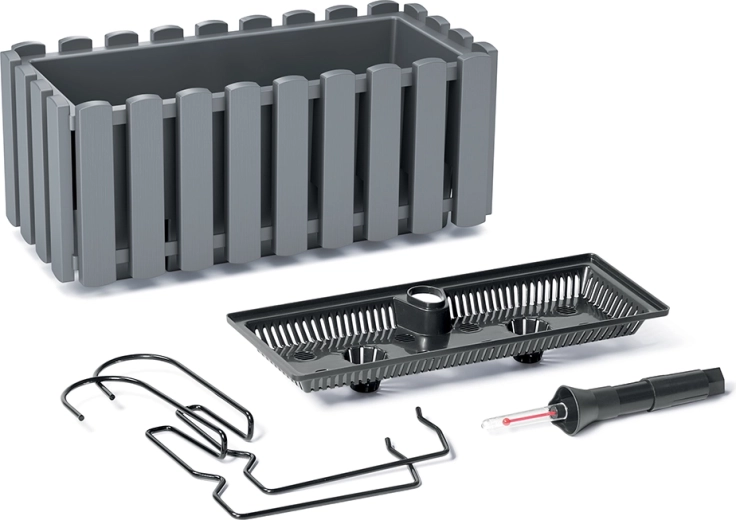 Integrovaný samozavlažovací systém s indikátorem