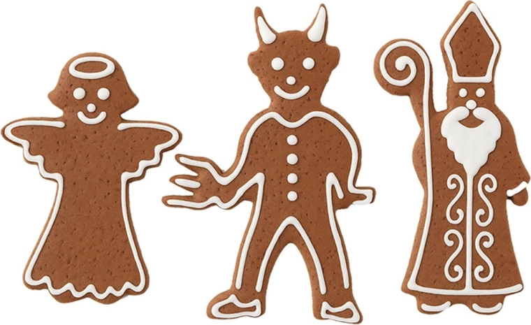 Tři ikonické vánoční tvary