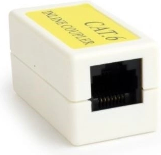LAN konektor RJ-45 Cat. 6 bílý