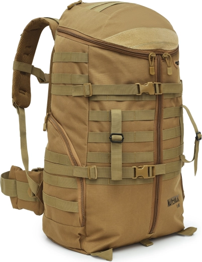Turistický batoh NILS Camp Maverick 65 l hnědý