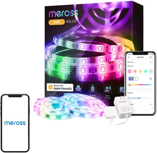 Chytrý LED světelný pásek MEROSS MSL320 s podporou Apple HomeKit