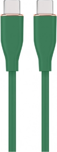 USB-C kabel na USB-C 1,5 m zelený