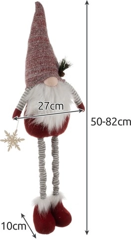 Teleskopické nohy – výška až 82 cm
