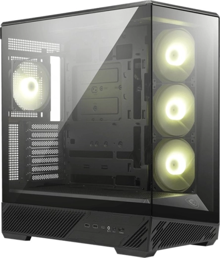Počítačová skříň MSI MAG PANO 130R se zpevněným sklem